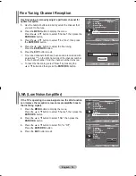 Предварительный просмотр 16 страницы Samsung LCD TV LE32MM8 Owner'S Instructions Manual