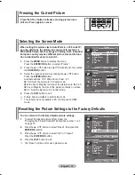 Предварительный просмотр 21 страницы Samsung LCD TV LE32MM8 Owner'S Instructions Manual