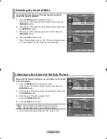 Предварительный просмотр 27 страницы Samsung LCD TV LE32MM8 Owner'S Instructions Manual