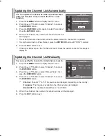 Предварительный просмотр 35 страницы Samsung LCD TV LE32MM8 Owner'S Instructions Manual