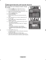 Предварительный просмотр 41 страницы Samsung LCD TV LE32MM8 Owner'S Instructions Manual