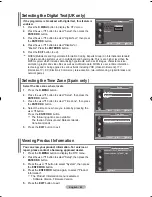 Предварительный просмотр 44 страницы Samsung LCD TV LE32MM8 Owner'S Instructions Manual