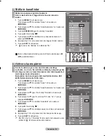 Предварительный просмотр 74 страницы Samsung LCD TV LE32MM8 Owner'S Instructions Manual