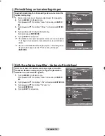 Предварительный просмотр 76 страницы Samsung LCD TV LE32MM8 Owner'S Instructions Manual