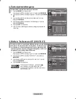 Предварительный просмотр 85 страницы Samsung LCD TV LE32MM8 Owner'S Instructions Manual