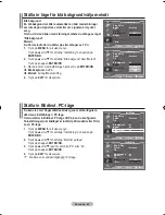 Предварительный просмотр 91 страницы Samsung LCD TV LE32MM8 Owner'S Instructions Manual