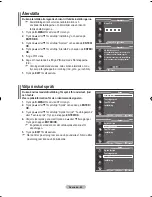 Предварительный просмотр 107 страницы Samsung LCD TV LE32MM8 Owner'S Instructions Manual