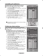 Предварительный просмотр 134 страницы Samsung LCD TV LE32MM8 Owner'S Instructions Manual