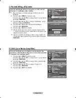 Предварительный просмотр 136 страницы Samsung LCD TV LE32MM8 Owner'S Instructions Manual