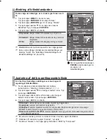 Предварительный просмотр 137 страницы Samsung LCD TV LE32MM8 Owner'S Instructions Manual