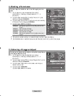 Предварительный просмотр 138 страницы Samsung LCD TV LE32MM8 Owner'S Instructions Manual