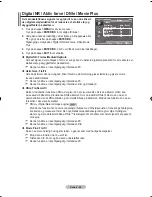 Предварительный просмотр 142 страницы Samsung LCD TV LE32MM8 Owner'S Instructions Manual