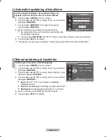 Предварительный просмотр 155 страницы Samsung LCD TV LE32MM8 Owner'S Instructions Manual