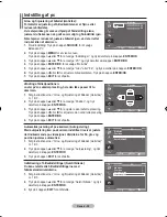 Предварительный просмотр 175 страницы Samsung LCD TV LE32MM8 Owner'S Instructions Manual