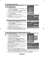 Предварительный просмотр 177 страницы Samsung LCD TV LE32MM8 Owner'S Instructions Manual