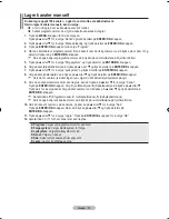 Предварительный просмотр 193 страницы Samsung LCD TV LE32MM8 Owner'S Instructions Manual