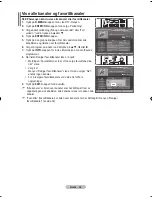 Предварительный просмотр 221 страницы Samsung LCD TV LE32MM8 Owner'S Instructions Manual