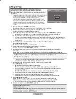 Предварительный просмотр 251 страницы Samsung LCD TV LE32MM8 Owner'S Instructions Manual