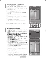 Предварительный просмотр 254 страницы Samsung LCD TV LE32MM8 Owner'S Instructions Manual