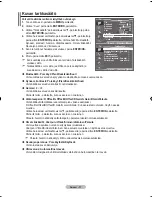 Предварительный просмотр 259 страницы Samsung LCD TV LE32MM8 Owner'S Instructions Manual