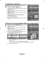 Предварительный просмотр 269 страницы Samsung LCD TV LE32MM8 Owner'S Instructions Manual