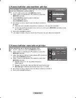 Предварительный просмотр 275 страницы Samsung LCD TV LE32MM8 Owner'S Instructions Manual