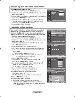 Предварительный просмотр 282 страницы Samsung LCD TV LE32MM8 Owner'S Instructions Manual