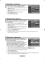 Предварительный просмотр 283 страницы Samsung LCD TV LE32MM8 Owner'S Instructions Manual