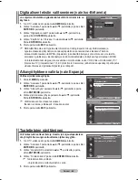 Предварительный просмотр 284 страницы Samsung LCD TV LE32MM8 Owner'S Instructions Manual