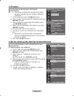 Предварительный просмотр 287 страницы Samsung LCD TV LE32MM8 Owner'S Instructions Manual