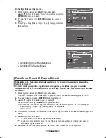 Предварительный просмотр 312 страницы Samsung LCD TV LE32MM8 Owner'S Instructions Manual