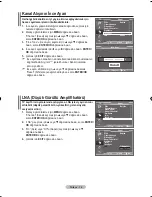 Предварительный просмотр 316 страницы Samsung LCD TV LE32MM8 Owner'S Instructions Manual