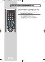 Предварительный просмотр 12 страницы Samsung LE15E31S Owner'S Instructions Manual