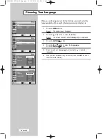 Предварительный просмотр 22 страницы Samsung LE15E31S Owner'S Instructions Manual