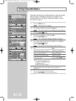 Предварительный просмотр 28 страницы Samsung LE15E31S Owner'S Instructions Manual