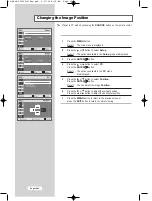 Предварительный просмотр 44 страницы Samsung LE15E31S Owner'S Instructions Manual