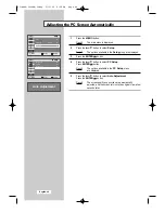 Preview for 46 page of Samsung LE17D11B Owner'S Instructions Manual