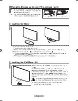 Preview for 36 page of Samsung LE19A650 User Manual