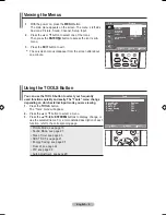 Предварительный просмотр 10 страницы Samsung LE19A650A1 User Manual