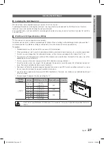 Предварительный просмотр 27 страницы Samsung LE19C350 User Manual