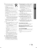 Preview for 15 page of Samsung LE19C450 User Manual