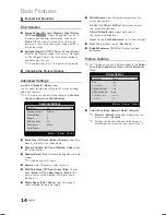 Предварительный просмотр 14 страницы Samsung LE19C450E User Manual