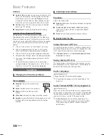 Предварительный просмотр 16 страницы Samsung LE19C450E User Manual