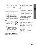 Предварительный просмотр 19 страницы Samsung LE19C450E User Manual