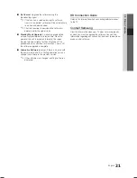 Предварительный просмотр 21 страницы Samsung LE19C450E User Manual