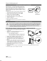 Предварительный просмотр 112 страницы Samsung LE19C450E User Manual