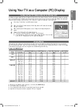 Preview for 37 page of Samsung LE19C450E1W User Manual