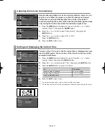 Preview for 17 page of Samsung LE19R7 Owner'S Instructions Manual