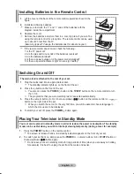 Предварительный просмотр 10 страницы Samsung LE19R8 Owner'S Instructions Manual