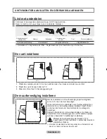 Preview for 70 page of Samsung LE20S8 Owner'S Instructions Manual